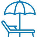 Poolside Chair Icon