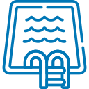 Pool Relax Area Icon